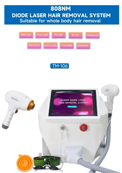 Appareil d'épilation laser à diode 808 nm – image 2