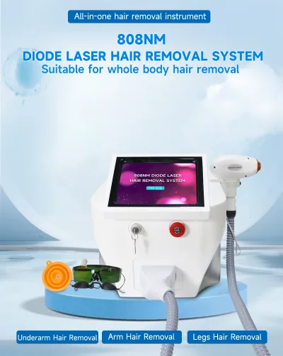 Appareil d'épilation laser à diode 808 nm – image 3