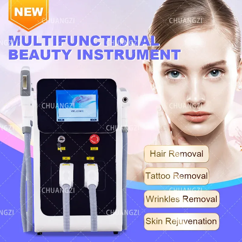 Appareil laser IPL 3 en 1 épilation et radiofréquence