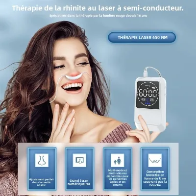Appareil nasal à lumière rouge 650 nm – image 2
