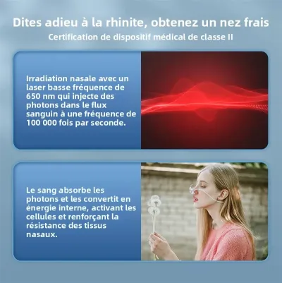 Appareil nasal à lumière rouge 650 nm – image 3