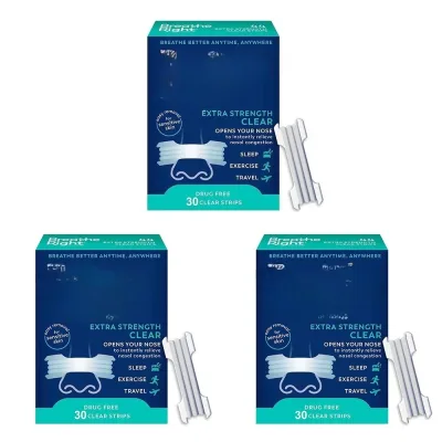 Bandes nasales pour dormir en nylon