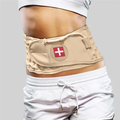 Ceinture lombaire gonflable à pompe manuelle – image 2