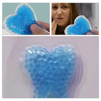 Compresses de gel froid en forme de dent – image 3