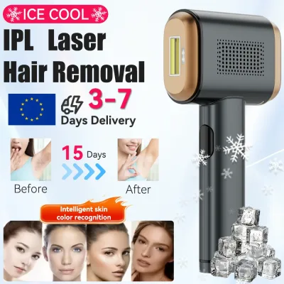 Épilateur à lumière pulsée IPL, refroidissement