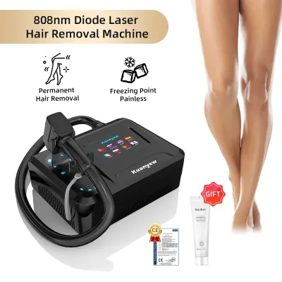 Épilateur laser à diode 808 nm, visage et corps