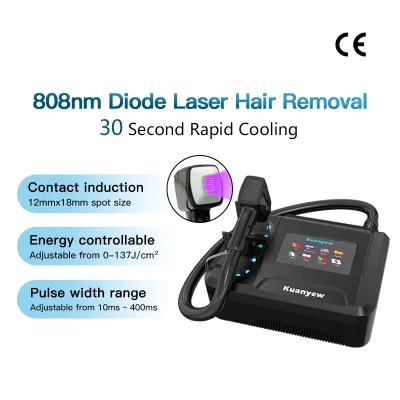 Épilateur laser à diode 808 nm, visage et corps – image 2