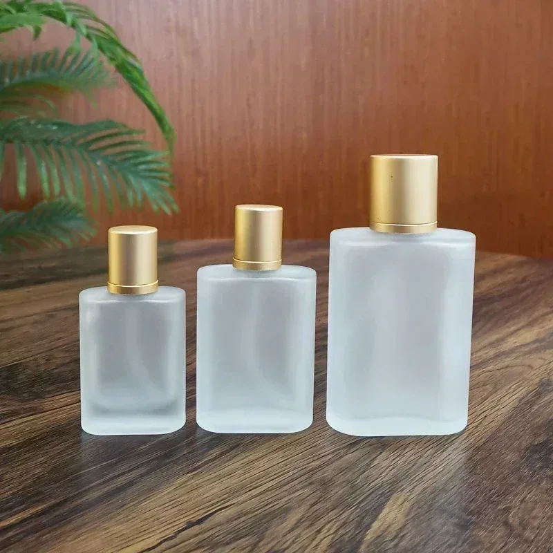 Flacon pulvérisateur vide en verre sablé 25 ml
