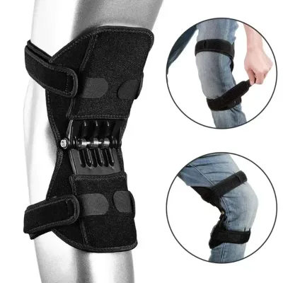 Genouillères de maintien avec ressorts pour le sport – image 2