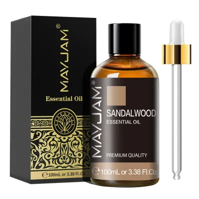 Huile essentielle parfumée 100 ml, flacon ambré