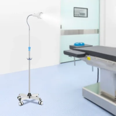 Lampe d'examen dentaire LED sur pied à roulettes – image 2