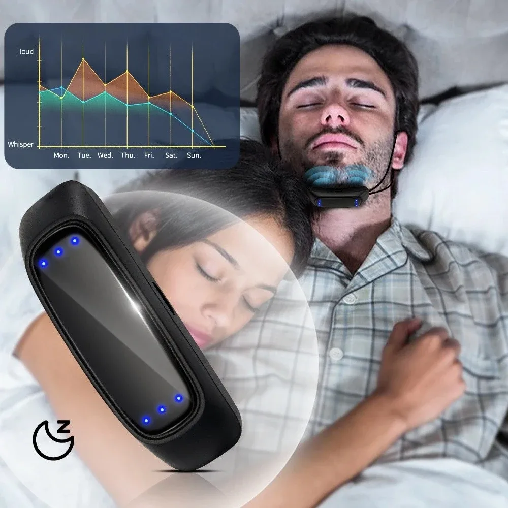 Mentonnière anti-ronflement électrique USB