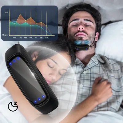 Mentonnière anti-ronflement électrique USB