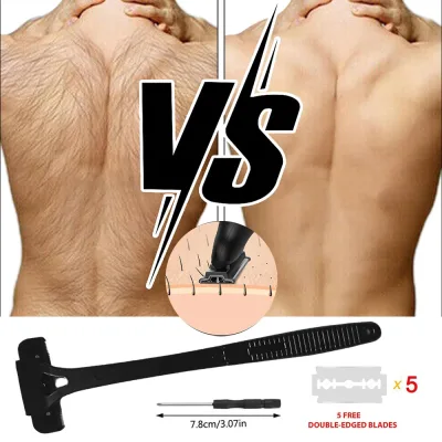 Rasoir dorsal manuel à manche pliable – image 2