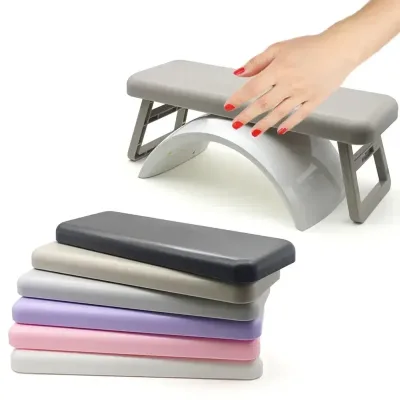 Repose-mains pliable pour manucure en plastique