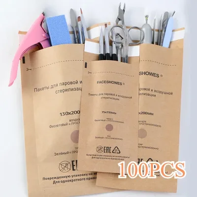 Sacs kraft jetables de stérilisation, lot de 100 – image 2