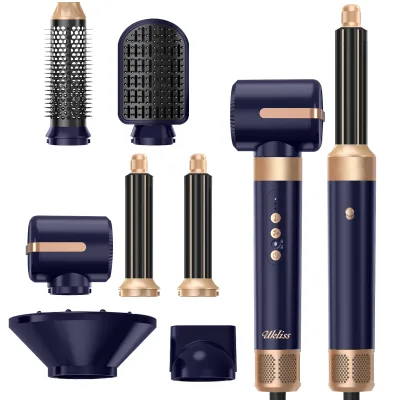 Sèche-cheveux brosse à air chaud 7 en 1